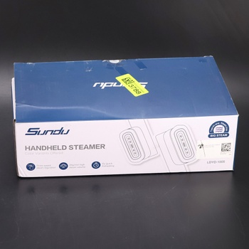 Naparovač odevov Sundu, naparovač s 2 nádržkami na vodu (180 ml a 100 ml), rýchle zahrievanie 15S,