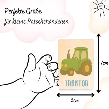 Hračky Lilli&Luki® pre deti od 2 rokov [20 kariet] Montessori | Detské hračky | Logopédia | Učenie sa