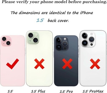 Náhradní zadní kryt Alovexiong pro iPhone 15 s předlepeným lepidlem + sada na opravu (zelená)