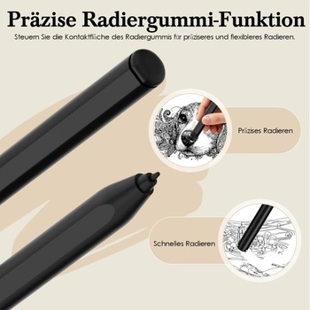 Stylus pre Remarkable 2/1, EMR pero s gumou, čierny