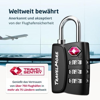 TSA zámky s indikátorom otvoreného alarmu | TSA zámok na batožinu pre cestovanie lietadlom |