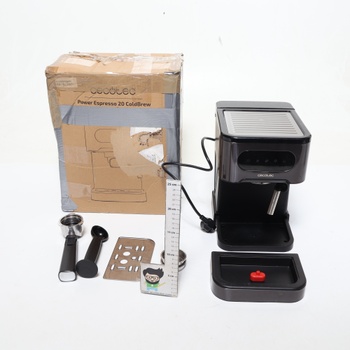 Espresso kávovar Cecotec Power Espresso 20 Coldbrew. Espresso a cappuccino, studená káva, tlak 20