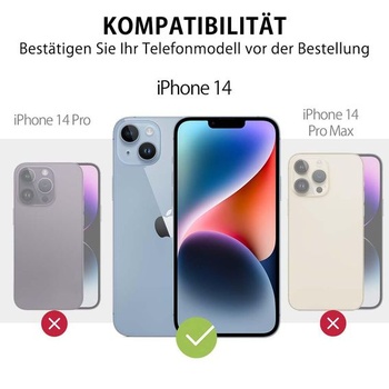 Puzdro MyGadget kompatibilné s iPhone 14 - Robustné silikónové ochranné puzdro, tenké TPU