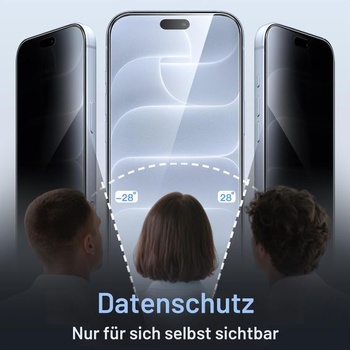 JETech Ochranný kryt displeja + kryt fotoaparátu pre iPhone 18 Pro, balenie 2+2 kusov