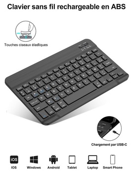 Klávesnica FOGARI pre Samsung Galaxy Tab S10 Lite/S10 FE 10,9 palca / S9 FE 10,9 palca / S9 11