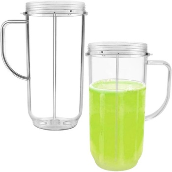 2 x 650ml tégliky kompatibilné s elektrickým mixérom Magic Bullet MB1001 - Náhradné tégliky pre