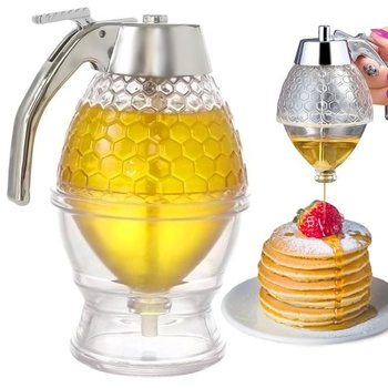 Dávkovač medového sirupu, dávkovač medu 200ml, dávkovač…