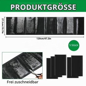 5 lepových pascí, 120 cm * 28 cm, samolepiace podložky na ničenie škodcov, pre vnútorné/vonkajšie