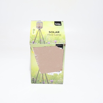 Gadgy vonkajšia stojacia lampa LED solar - vodotesná stojacia lampa záhrada vonku - solárna stojacia