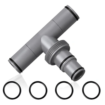 T-kus pre hadicové spojky Ø38/32 mm, spojka bazénovej…