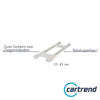 Cartrend Caravan 10241 Dvojité podperné tyče na upevnenie políc, skriniek v karavanoch, obytných