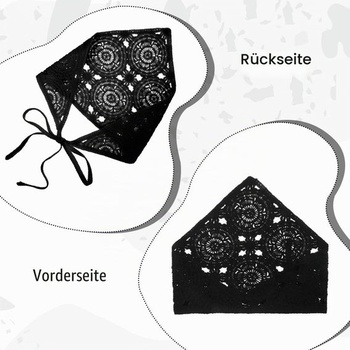 3dielna letná sada šatiek do hlavy pre ženy v boho štýle, trojuholníkové šatky, elegantné šatky do