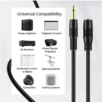 Prodlužovací kabel TNP Products 3,5mm mono jack