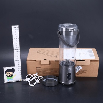 Prenosný mixér, mini stojanový mixér a výrobník smoothie, prenosný elektrický odšťavovač, mini