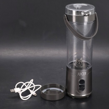 Prenosný mixér, mini stojanový mixér a výrobník smoothie, prenosný elektrický odšťavovač, mini