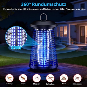 Elektrický likvidátor FunGeneTEC 20W, 4200V