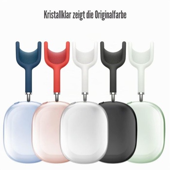 Puzdro VICHYIE pre AirPods Max 2 a 1, priehľadné TPU puzdro - krištáľovo čisté