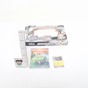 Pokémon: Unova Art Collection – Victini (1 plne ilustrovaná fóliová promo karta, 4 booster balíčky