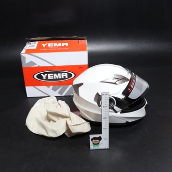 Přilba YEMA Helmet YM-925WXL-2 bílá L