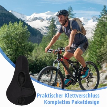 Kryt sedla bicykla, gélový kryt sedla na bicykle, polstrovanie sedla bicykla, mäkký