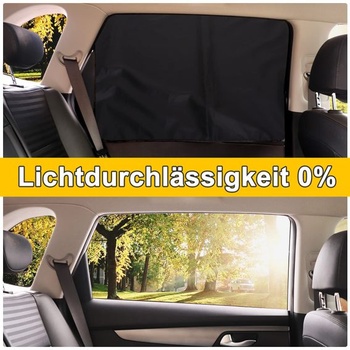 Magnetické sluneční clony na boční okna auta Lechin pro miminka, 2 kusy