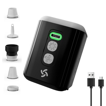 Přenosná mini elektrická vzduchová pumpa se světlem,…
