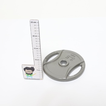 Záťažové kotúče Amazon Basics s úchopom 2,5 cm, 4 x 2,5 kg