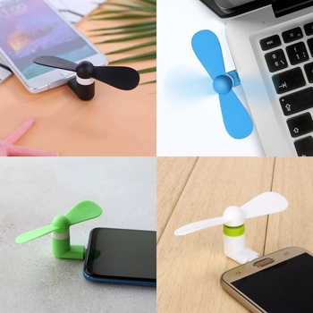 Mini ventilátor na mobilný telefón Rakiuty, mini chladič na mobilný telefón, prenosný chladič s