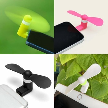 Mini ventilátor na mobilný telefón Rakiuty, mini chladič na mobilný telefón, prenosný chladič s