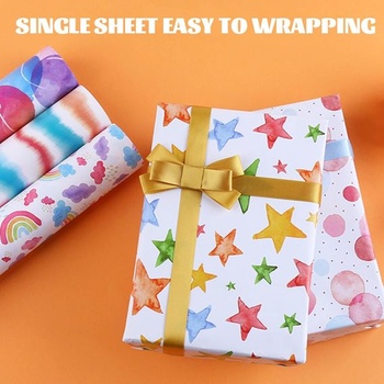 Baliaci papier na darčeky Dantolo, 7 listov baliaceho papiera k narodeninám, Baliaci papier na darčeky, Baliaci