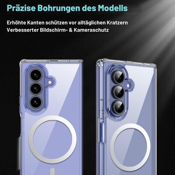 Púzdro pre Samsung Galaxy Z Fold 8 Ultra, magnetické ochranné púzdro, robustný zadný kryt z PC +