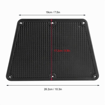 Montážna doska pre vonkajší motor, 26,2 x 19 x 17,2 cm, plastová montážna doska pre vonkajší motor na