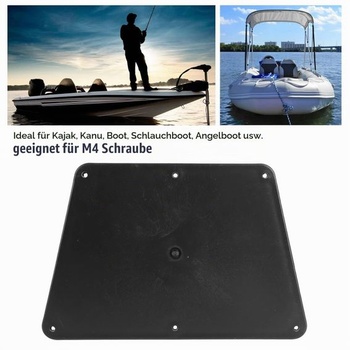 Montážna doska pre vonkajší motor, 26,2 x 19 x 17,2 cm, plastová montážna doska pre vonkajší motor na