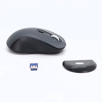TECKNET Bluetooth myš, bezdrôtová myš (BT 5.0/3.0 + 2.4G), 4smerné rolovacie koliesko, tichá