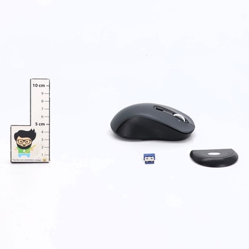 TECKNET Bluetooth myš, bezdrôtová myš (BT 5.0/3.0 + 2.4G), 4smerné rolovacie koliesko, tichá