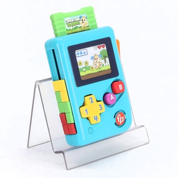 Fisher-Price My First Laugh & Learn vzdělávací herní konzole s hudbou a světly pro novorozence a