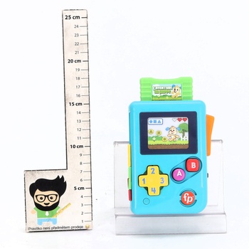 Fisher-Price My First Laugh & Learn vzdělávací herní konzole s hudbou a světly pro novorozence a