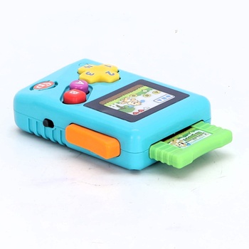 Fisher-Price My First Laugh & Learn vzdělávací herní konzole s hudbou a světly pro novorozence a
