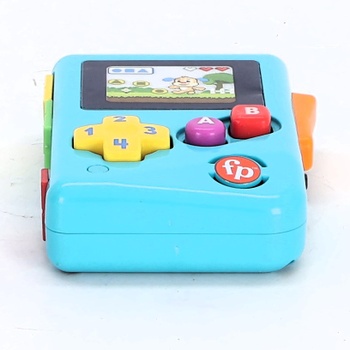 Fisher-Price My First Laugh & Learn vzdělávací herní konzole s hudbou a světly pro novorozence a