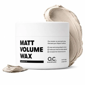 O.C. HAIRCARE Vosk na vlasy - Matný finiš - Silná fixácia a…