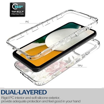 Ochranný kryt pre Galaxy A34 5G, pre Samsung A34 5G SM-A346E s tvrdeným sklom - kompletná sada s