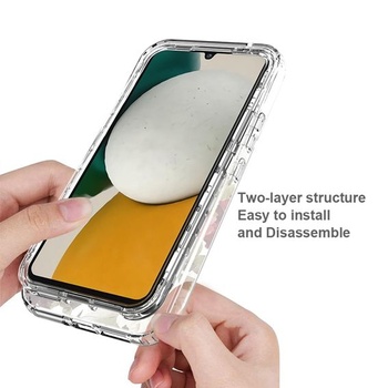 Ochranný kryt pre Galaxy A34 5G, pre Samsung A34 5G SM-A346E s tvrdeným sklom - kompletná sada s