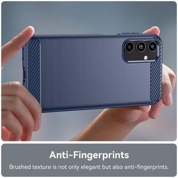 Ochranný kryt pre Galaxy A15, pre Samsung A15 SM-A156U. Ultratenký kryt s imitáciou uhlíkových vlákien