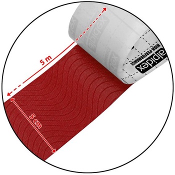 Kineziologické pásky ALPIDEX sada 6 valčekov 5 m x 5 cm sada Physio Sport sada 6 valčekov