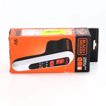 Bezdrátový tepelný detektor netěsností BLACK+DECKER TLD100-XJ – Světelný indikátor pro identifikaci