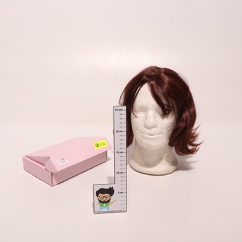 Dámska parochňa Sofeiyan mahagónovo hnedá 30cm