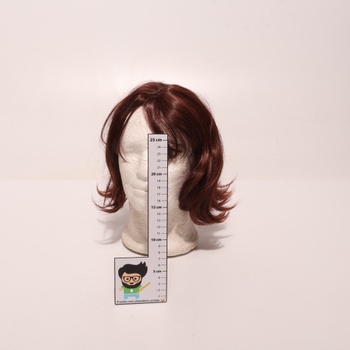 Dámska parochňa Sofeiyan mahagónovo hnedá 30cm