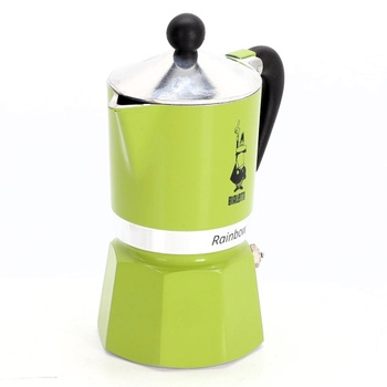 Moka kanvica Bialetti 4972 Rainbow zelená