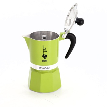 Moka kanvica Bialetti 4972 Rainbow zelená