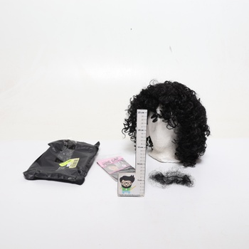 Afro parochňa YEESHEDO, čierna